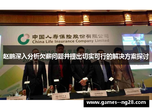 赵鹏深入分析欠薪问题并提出切实可行的解决方案探讨